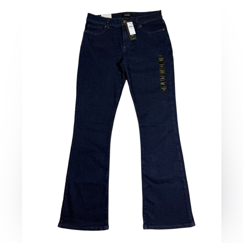 Banana Republic Vintage Stretch Bootcut Jeans Women Sz 27 Dark Wash Mid-Rise NWT